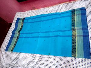 new handloom Cotton Saree