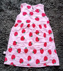 Strawberry Print Dress