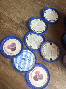 Set of 10 Empty Tubs with Lids