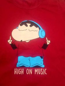 Good Condition Red Tshirt For 14-16 Year Boys