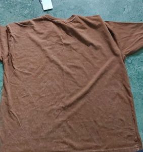Brown Graphic T-Shirt