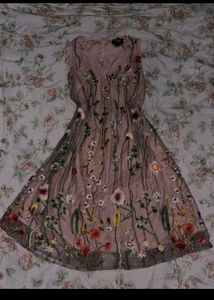 Pinterest Embroidered Floral Dress