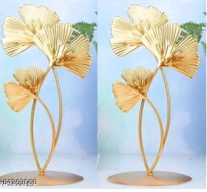 Elegant Gold Leaf Decor Set