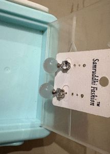 Elegant Pearl Drop Earrings