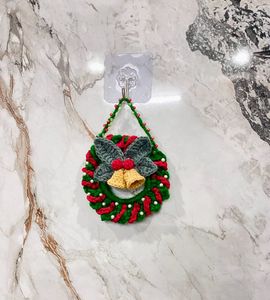 Christmas crochet ornament handmade
