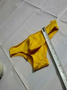 Vibrant Yellow Thong Underwear