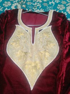 traditional kashmiri pheran set