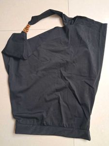 cowl halter neck top