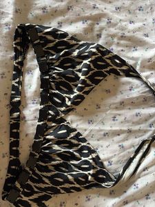 Stylish Black & White Tribal Bikini Top