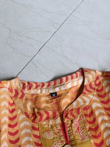 yellow kurta