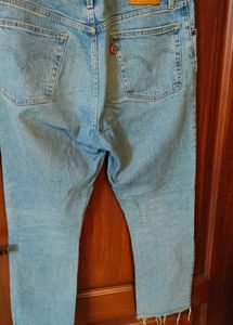Light Wash Denim Skinny Jeans