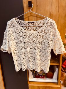 Crochet Knit Top