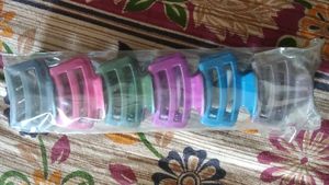Assorted Color Hair Claw Clips Set