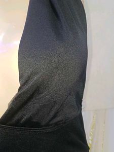 (200)Black One Piece Swimsuit