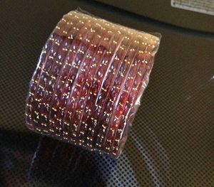 Sparkling Raindrops Bangles Set