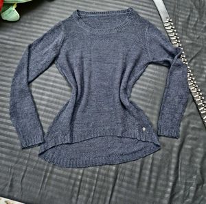 Vintage Cozy Dark GREY Knit Sweater