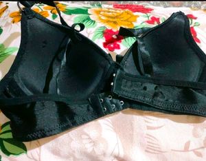 Black Padded Bra