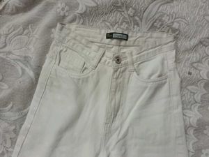White denim for women