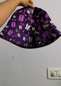 BTS THEME PURPLE BUCKET HAT