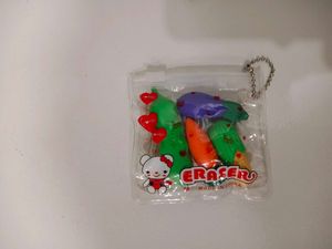 Cute Vegetable Eraser Set