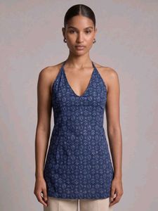 Nishorama Arya Halterneck Corset Kurti