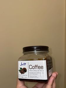 Jeva Coffee Face & Body Gel Scrub