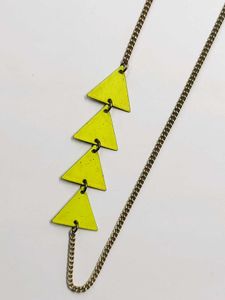 Neon MultiStyle Gold Necklace