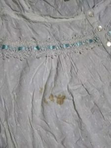 White Cotton dress