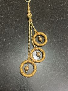 Golden Ethnic Jewellery Tassel
