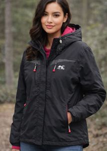 Ken Done Black Padded Jacket (2-in-1)
