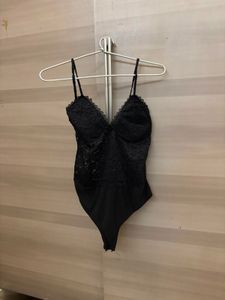 Black Lace Bodysuit
