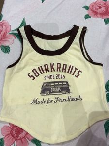 Sourkrauts "Made for Petrolheads" Sleeveless Top