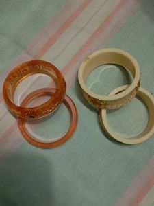 Exquisite Set of Indian Bangles