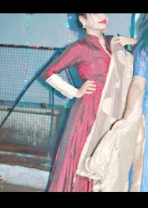 Wedding Gown with heavy dupatta