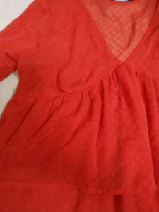 Deep Red Top