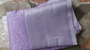 Kanjeevaram Lavender Saree