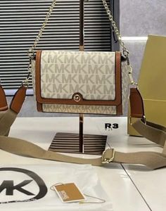 Michael Kors "MK" Signature Shoulder Bag