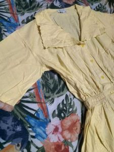 Cute Yellow Romper
