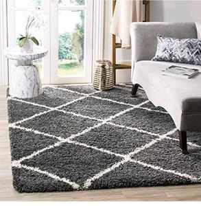 Carpet Grey & Ivory 4x6 feet
