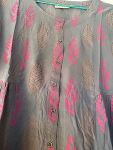 Comfortable Cotton One Piece Dress