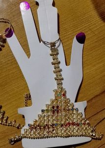 Gold -Plated Ring Bracelet