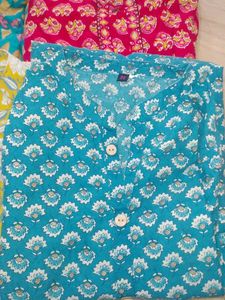 Set of 4 Printed Kurtas 🥰