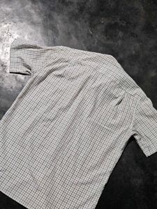 white checked shirt for men