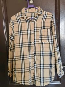 Classic Plaid Button-Up Shirt