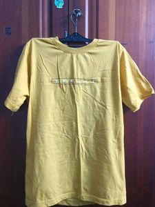 Yellow Graphic Print T-Shirt