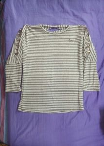 free delivery Striped Long Sleeve T-shirt