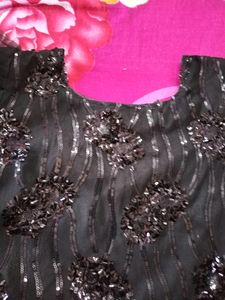 Imported Net Enthic Gown