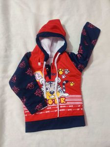 Unused Cute Tiger Print WarmHoodie