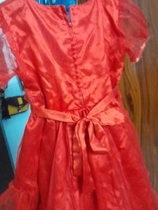 Red Sequin Party Dress