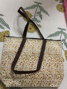 Designer Tote Bag with Intricate Pattern